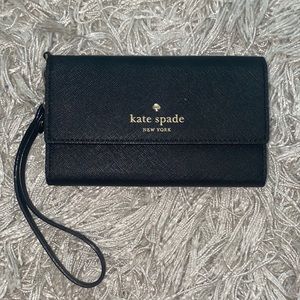 Black Kate Spade Wallet and Cardholder